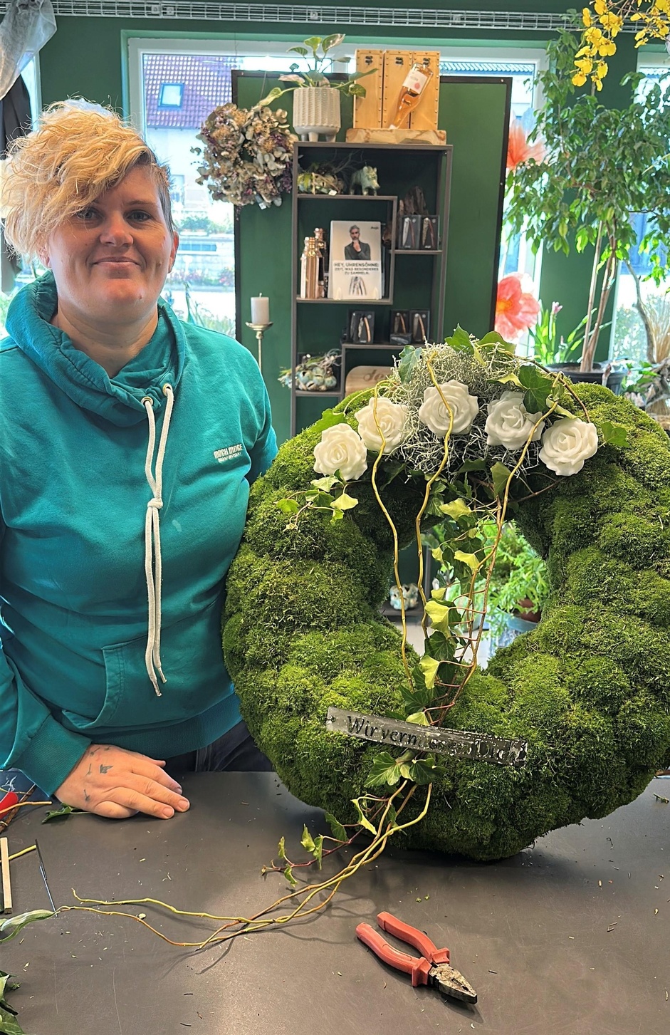Monika Metzner, Innungsmeister-Stellvertreterin der Gärtner und Floristen 