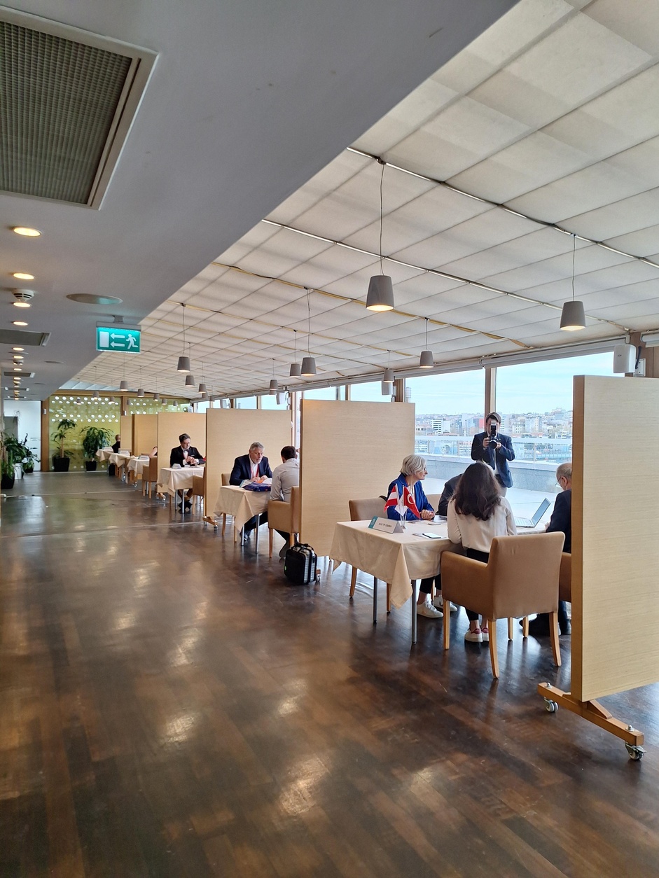 B2B-Gespräche in der Handelskammer Istanbul