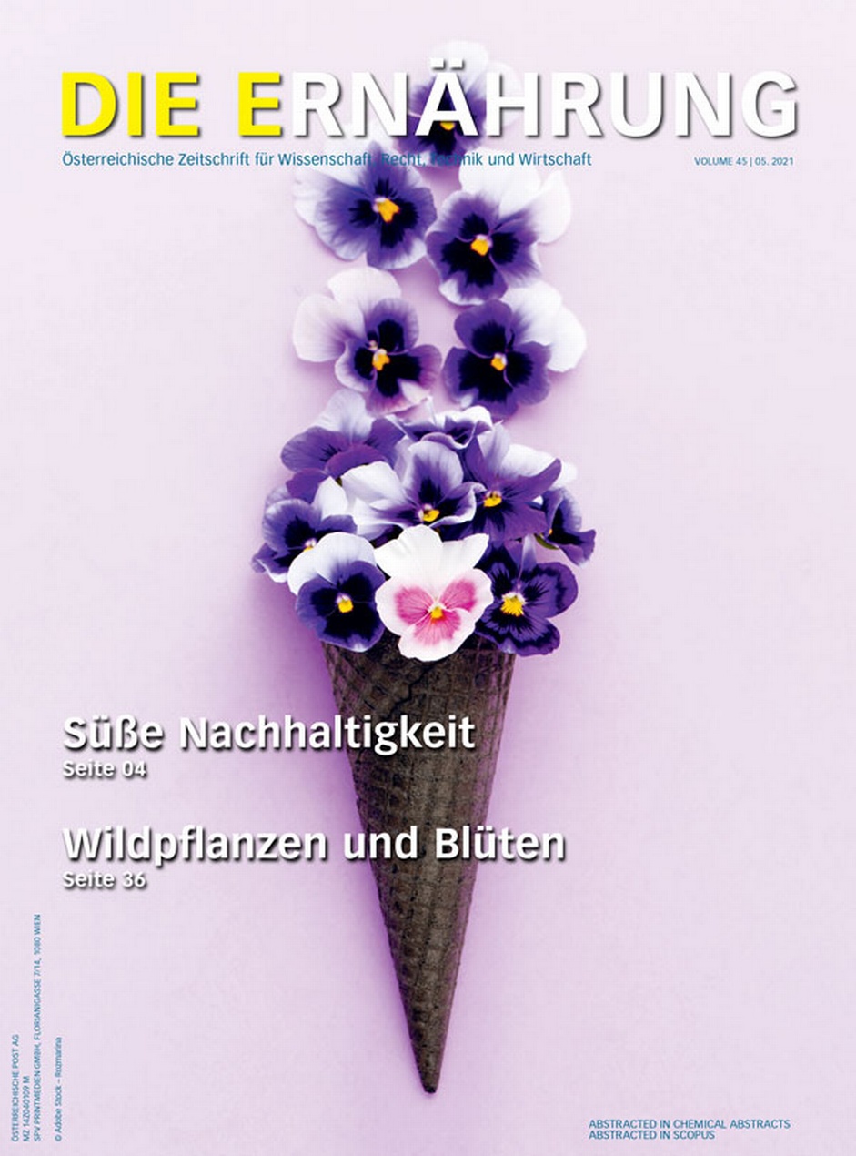 DIE ERNÄHRUNG 05.2021