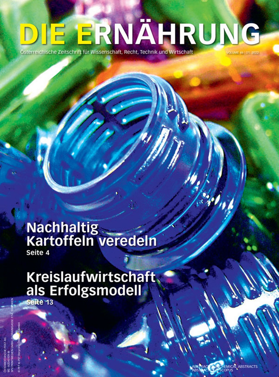 DIE ERNÄHRUNG 01.2022