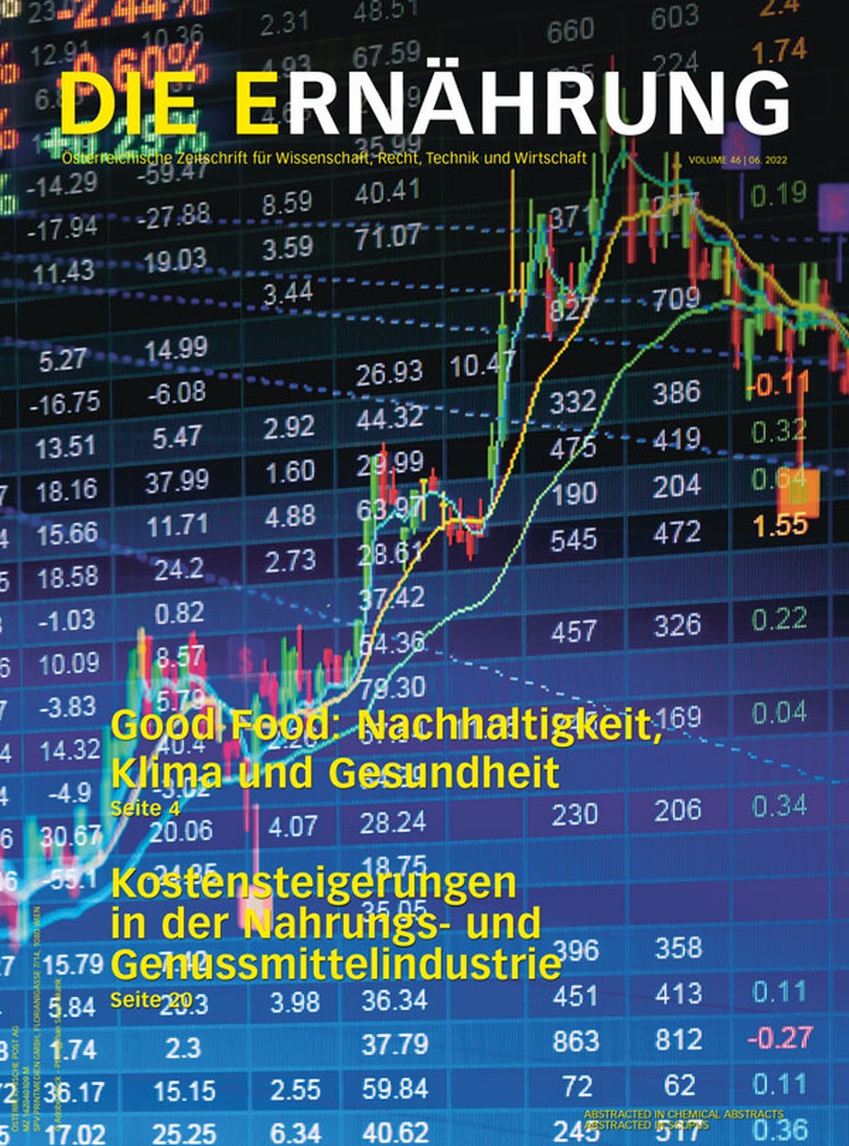 DIE ERNÄHRUNG 06.2022