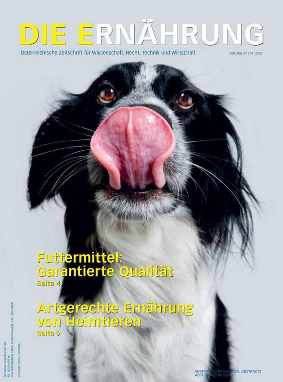 DIE ERNÄHRUNG 01.2023