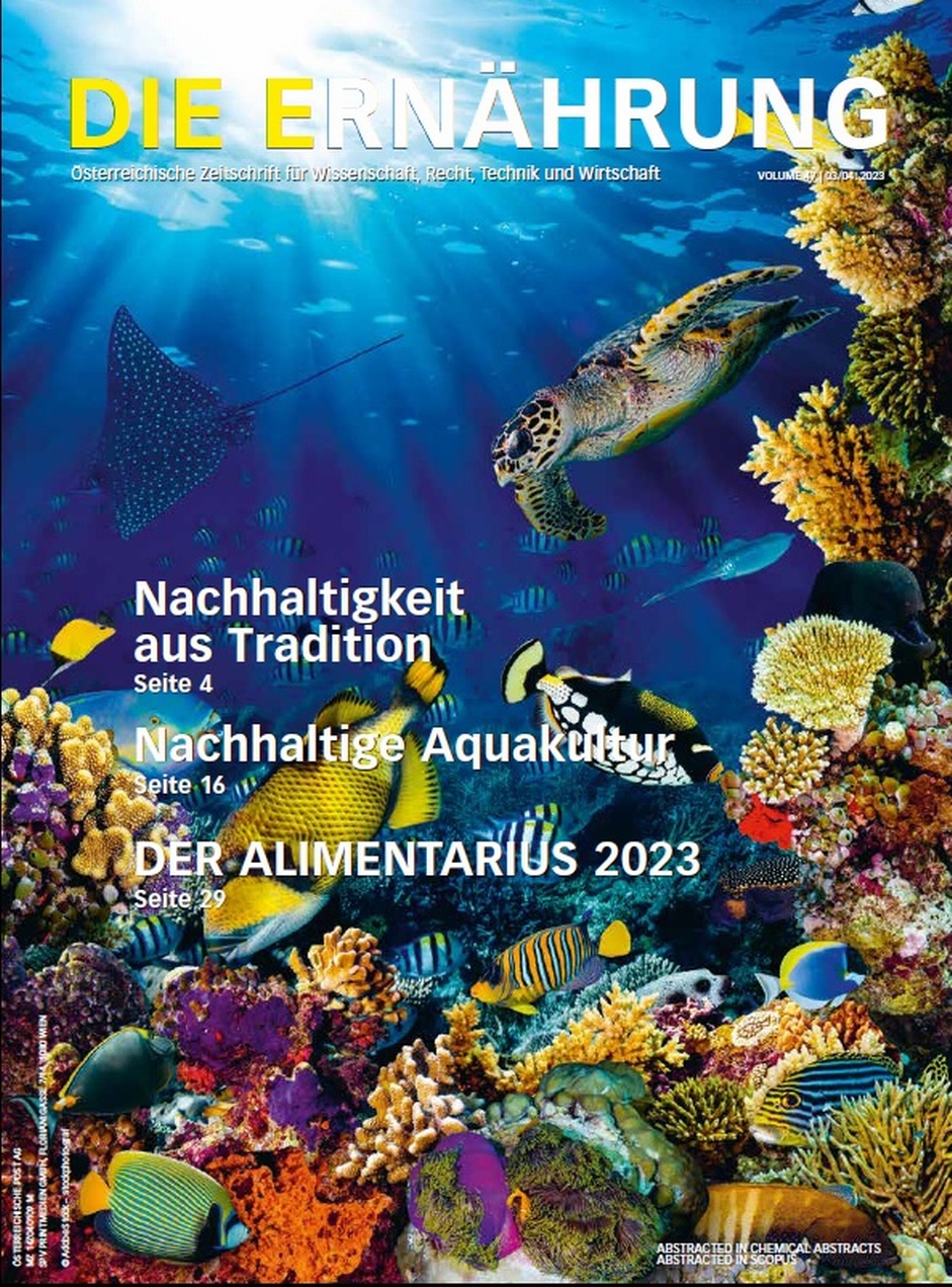 DIE ERNÄHRUNG 03/04.2023