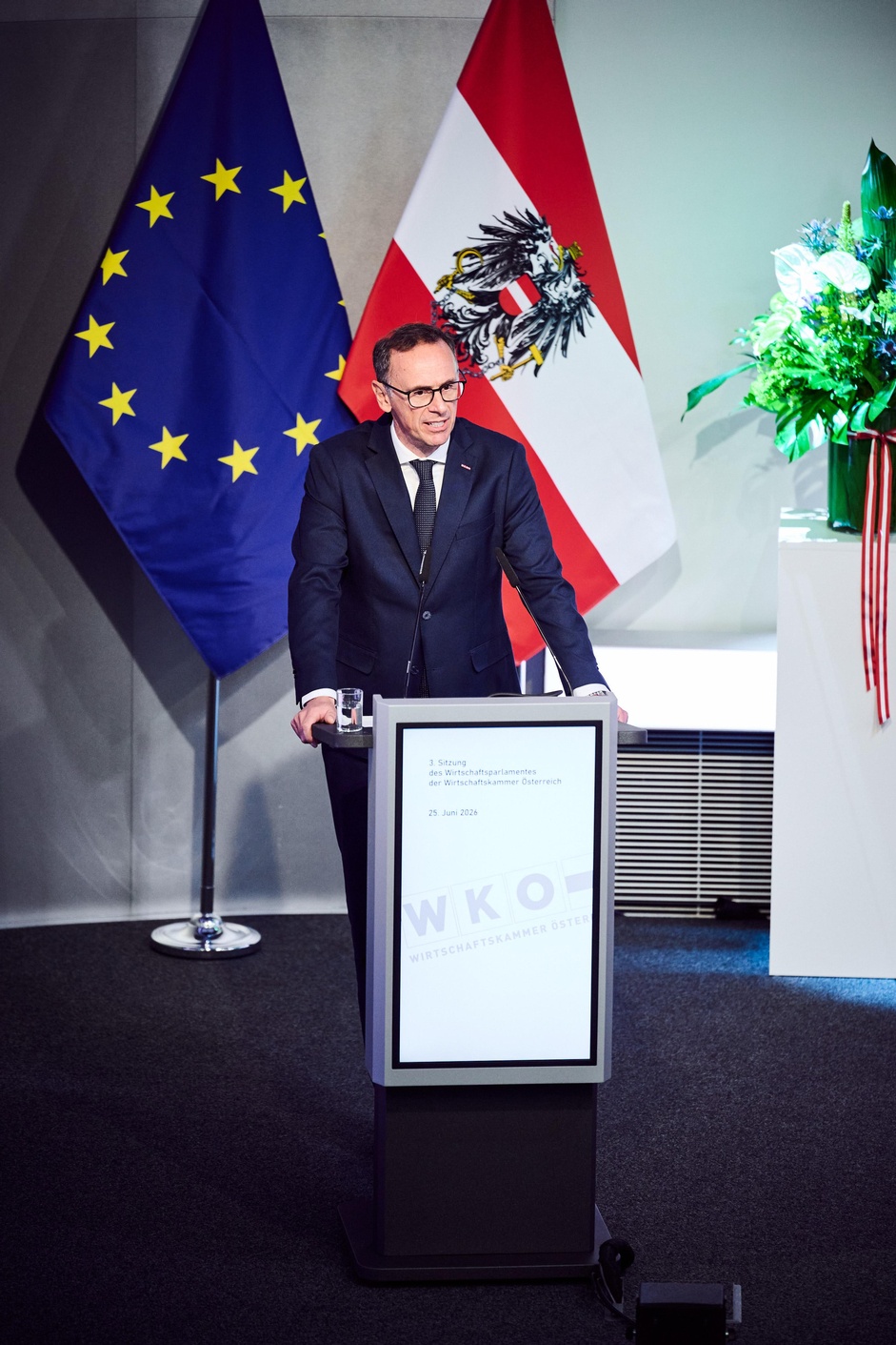3. Sitzung des Wirtschaftsparlaments der WKÖ am 25. Juni 2026