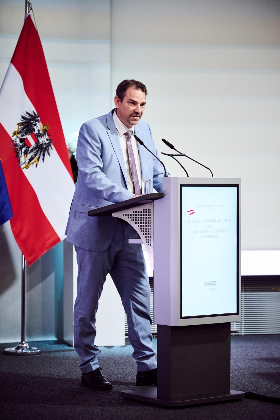 Konstituierende Sitzung des Wirtschaftsparlamentes der Wirtschaftskammer Österreich am 26. Juni 2025