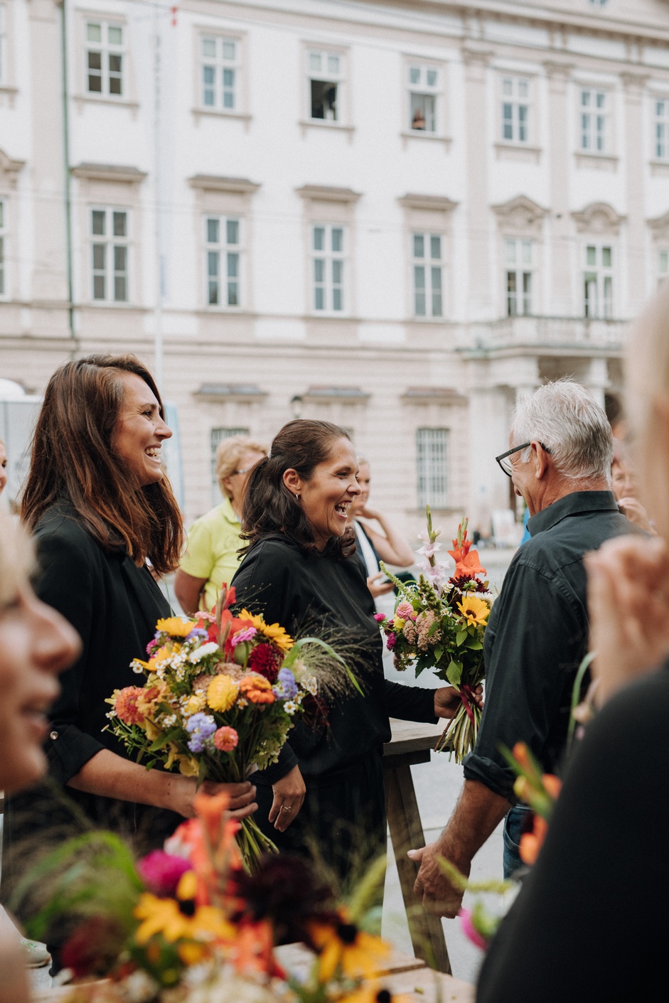 Flashmob der Floristen