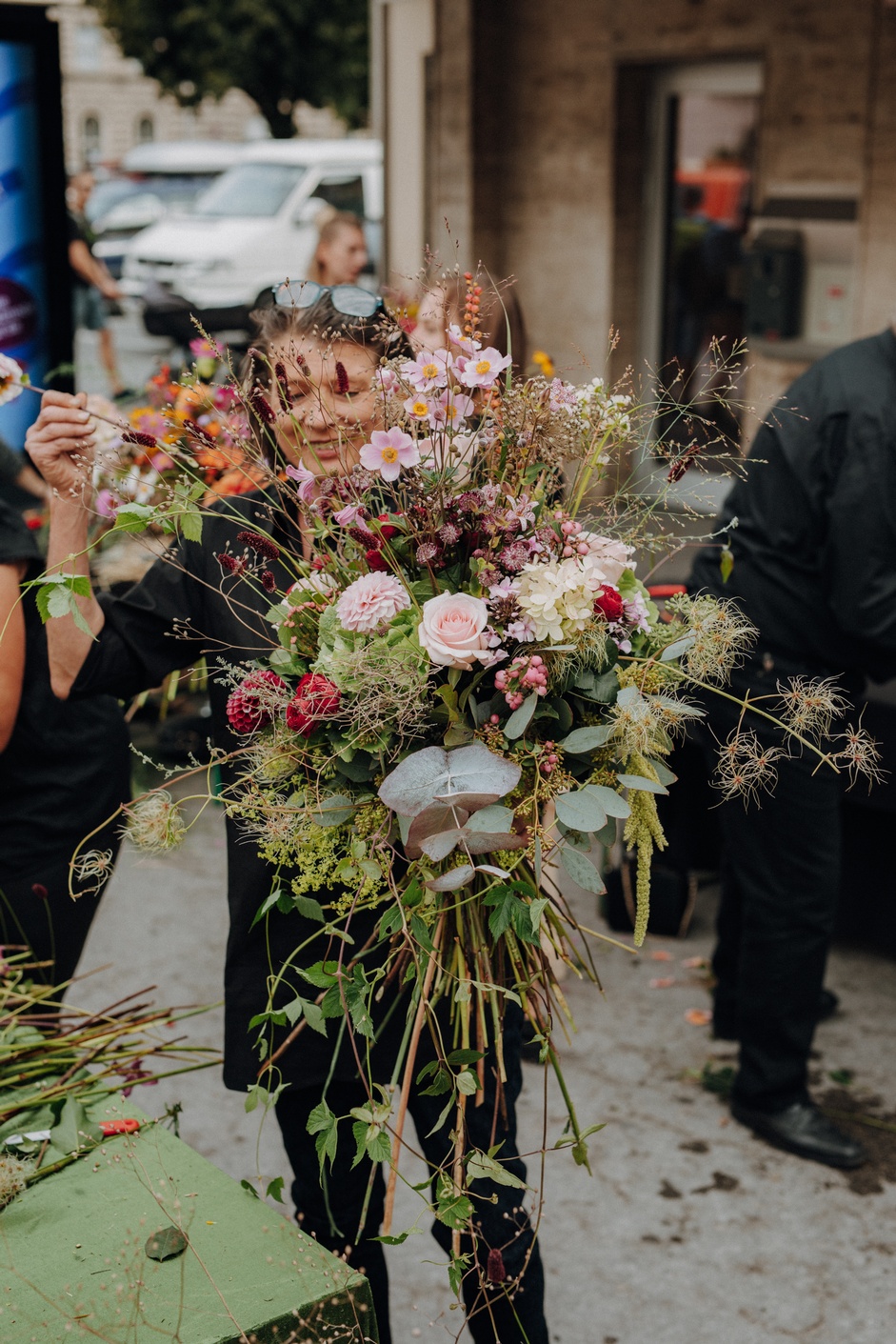 Flashmob der Floristen