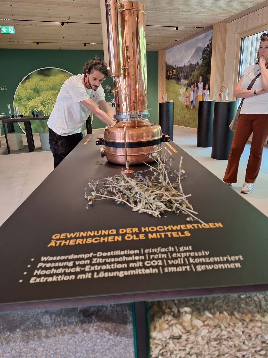 Betriebsbesichtigung Firma feeling, Satteins