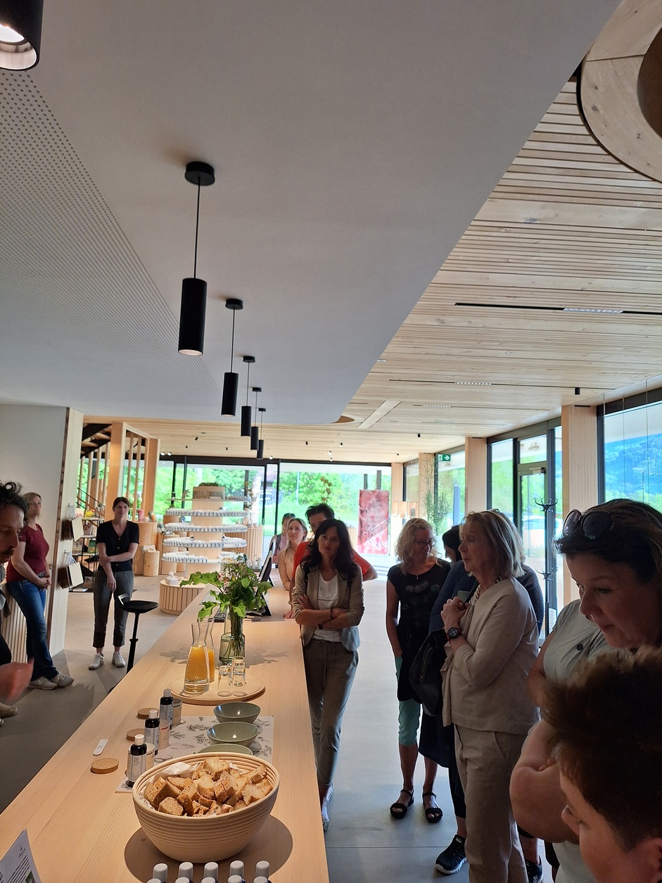 Betriebsbesichtigung Firma feeling, Satteins