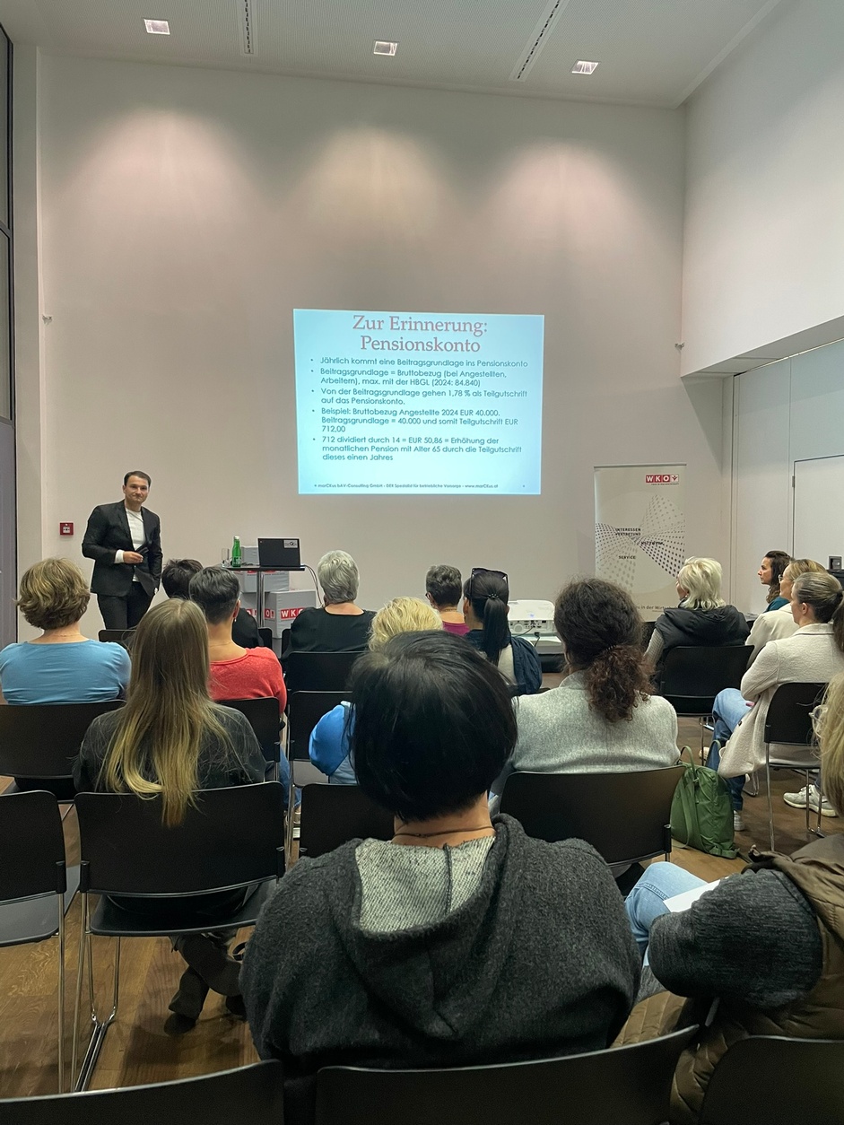 Vortrag Pensionssplitting