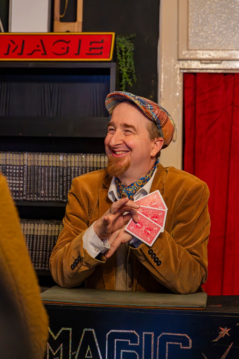 Zauberhafter Unternehmerbesuch