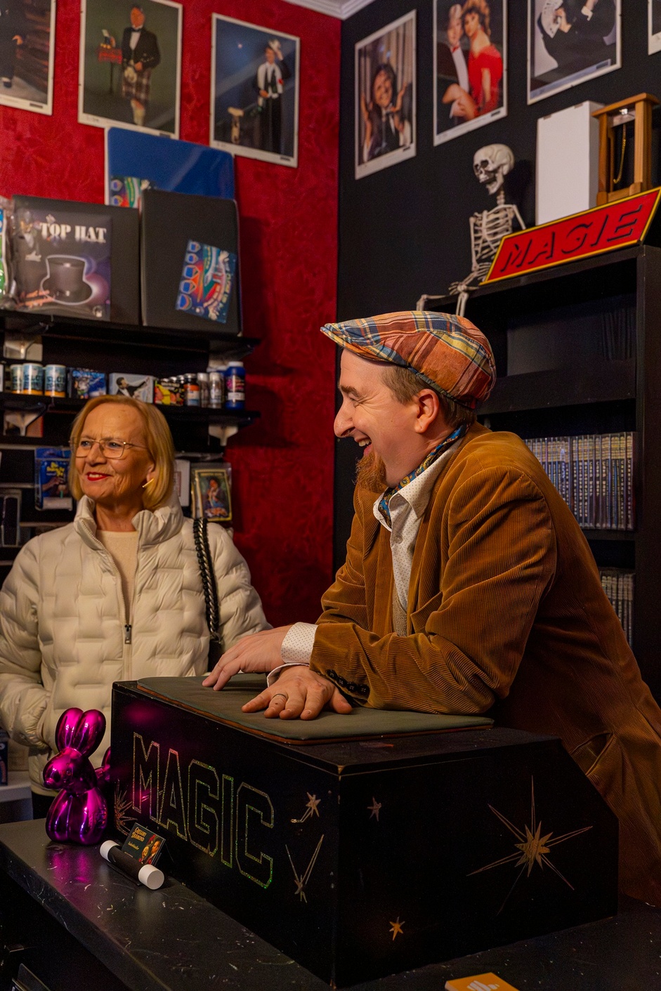 Zauberhafter Unternehmerbesuch