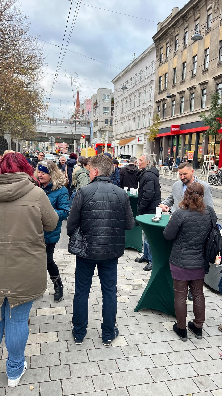 Weihnachtsbeleuchtung Thaliastraße