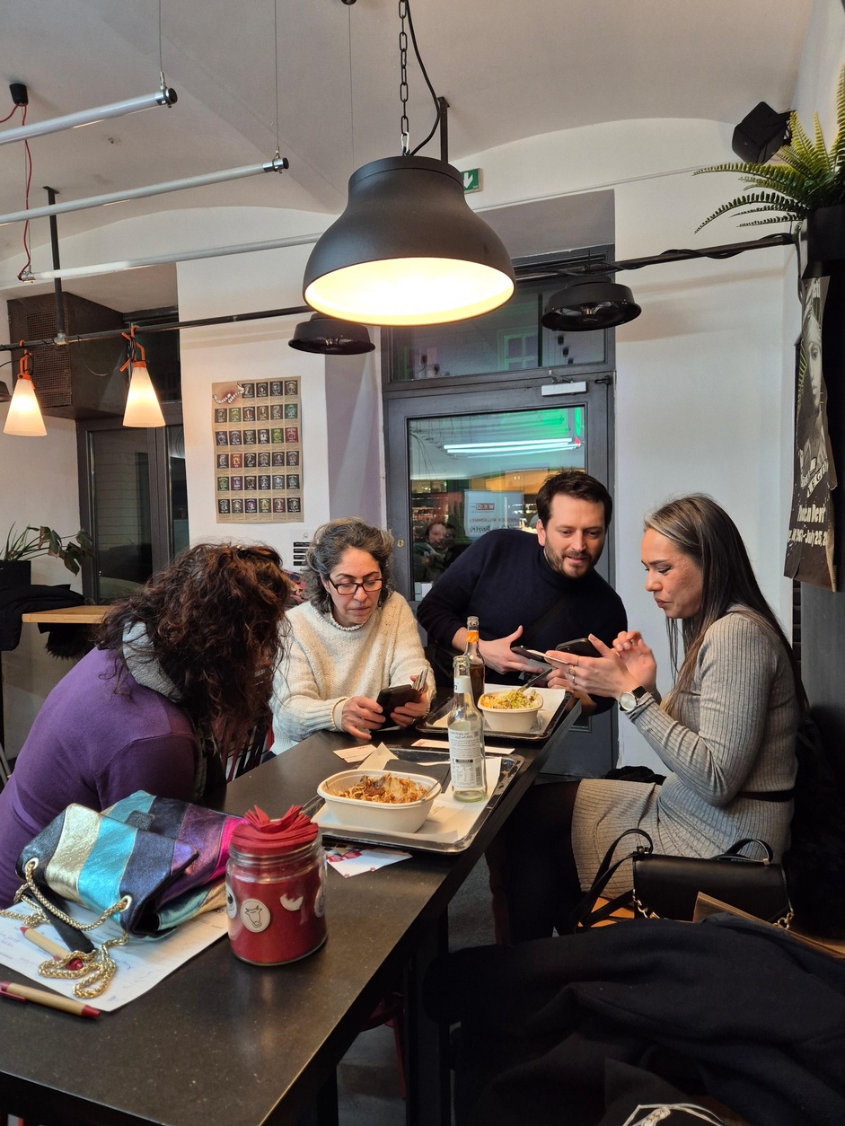 Businesstreffen mit „WK Wien-Services“