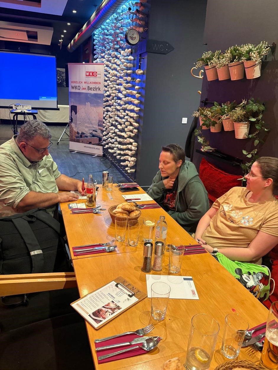 Social Media Abend im Restaurant Kent