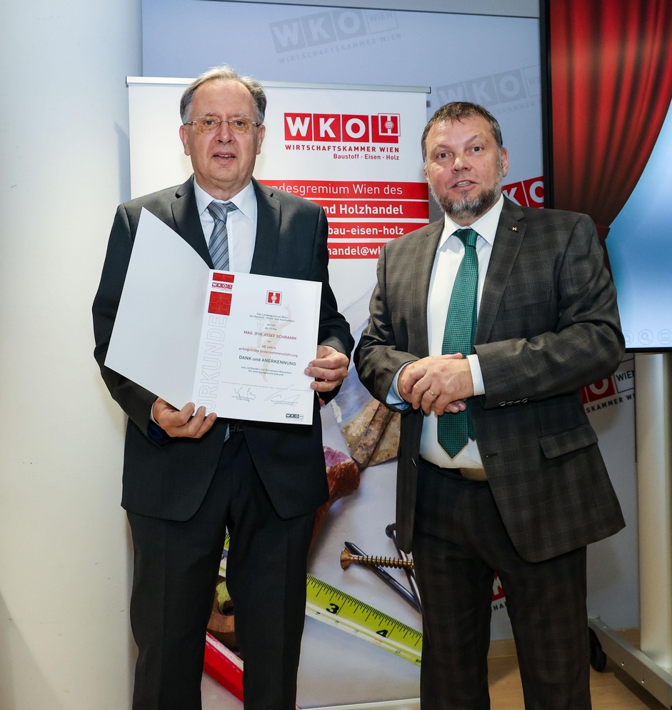 LG Baustoff-, Eisen- und Holzhandel Mitgliederehrung 2024 und Fachvortrag