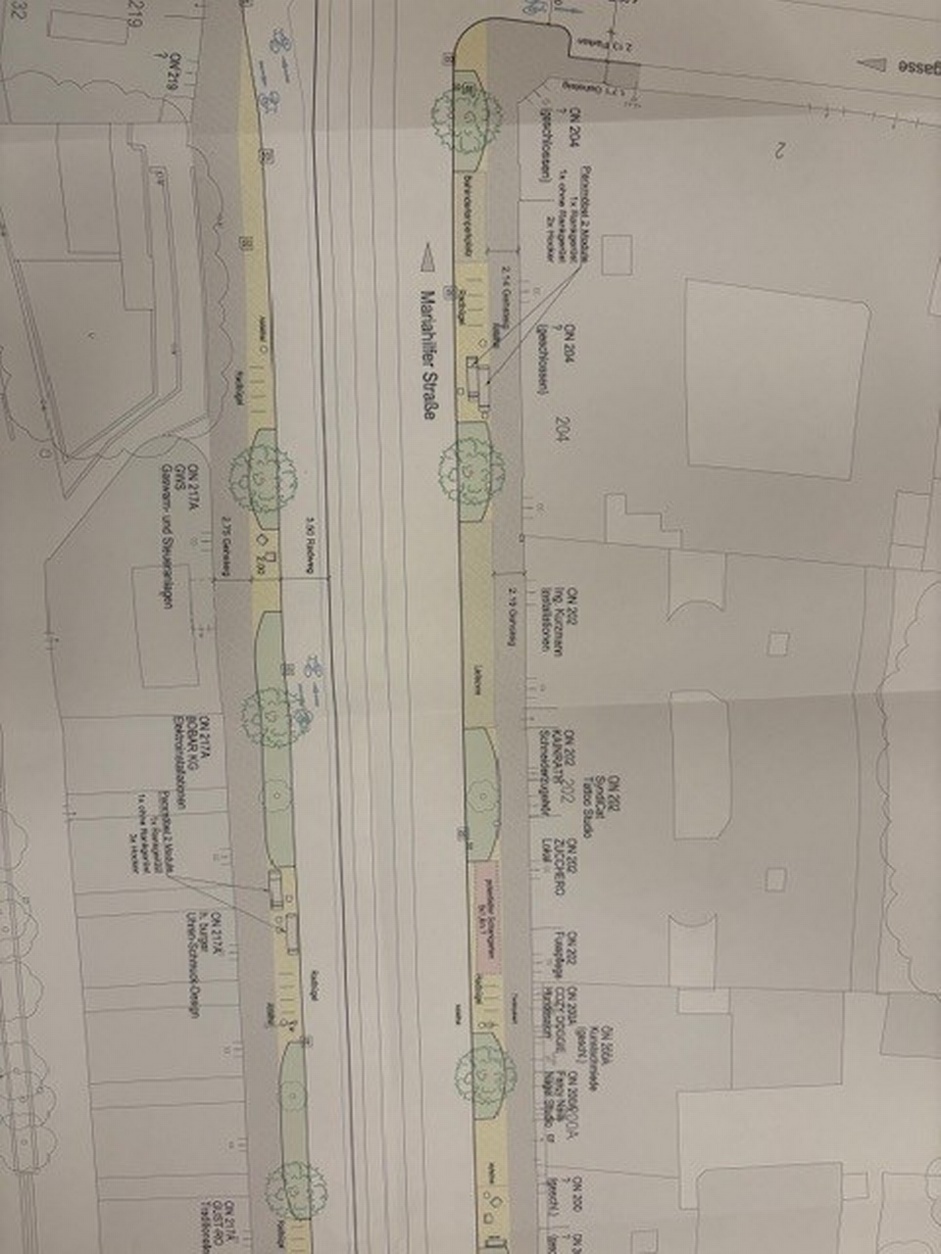 Umbau der Äußeren Mariahilfer Straße