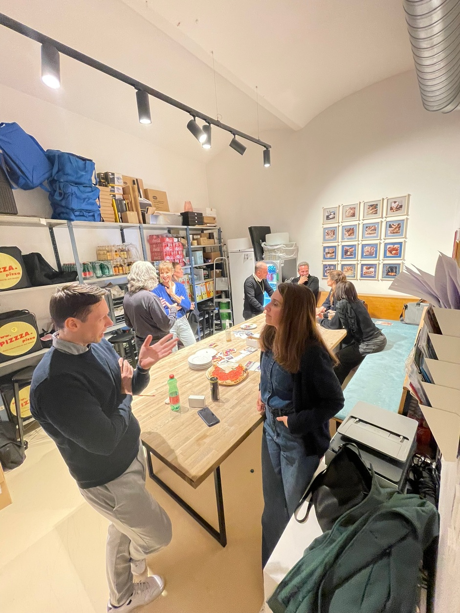 Erstes Businesstreffen mit Bezirksobmann Roland Grafl