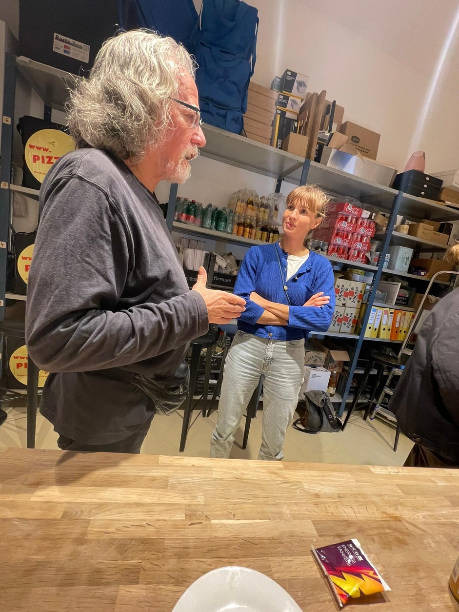 Erstes Businesstreffen mit Bezirksobmann Roland Grafl