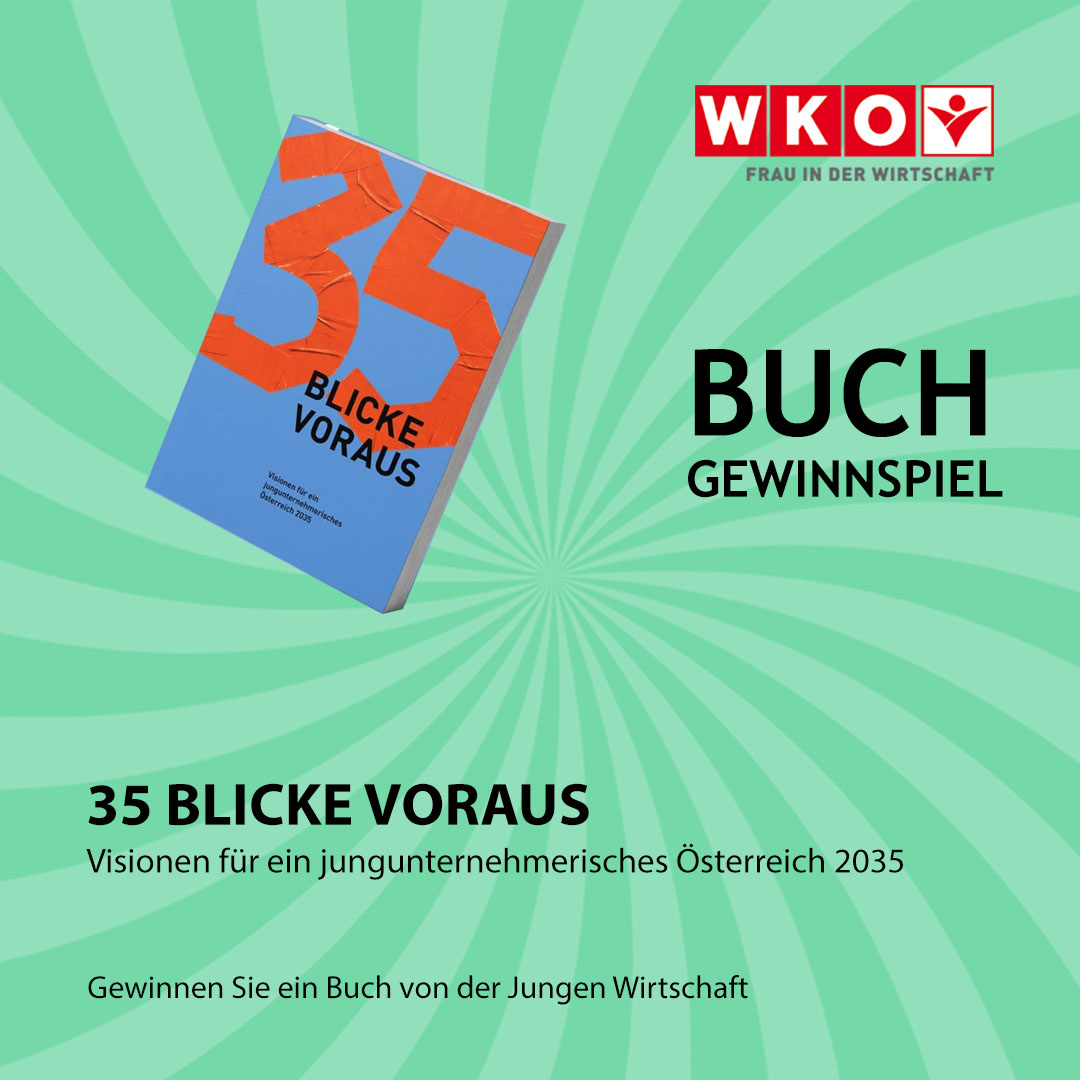 Buchcover 35 Blicke voraus