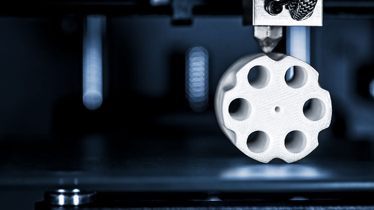 Eine frisch gefr&auml;ste Revolvertrommel