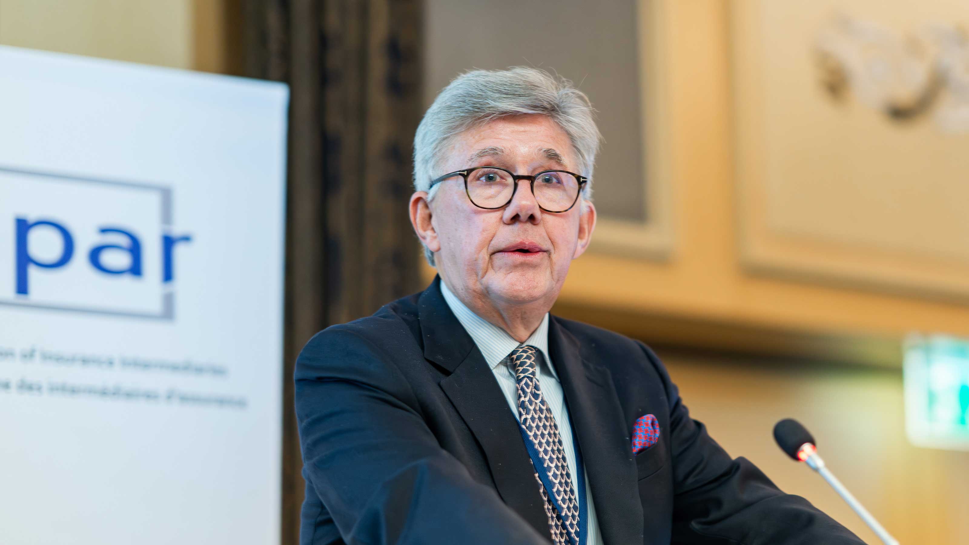 Yorck Hillegaart, Pr&auml;sident der European Federation of Insurance Intermediaries (BIPAR) 