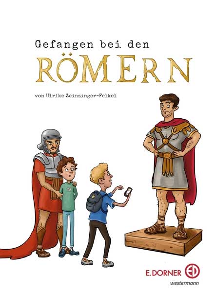Cover des Kinderbuches Gefangen bei den Römern