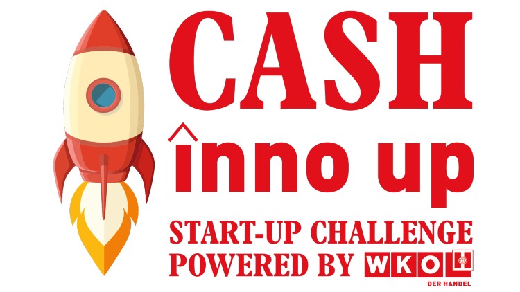 Logo der Cash înno up Start-up Challenge