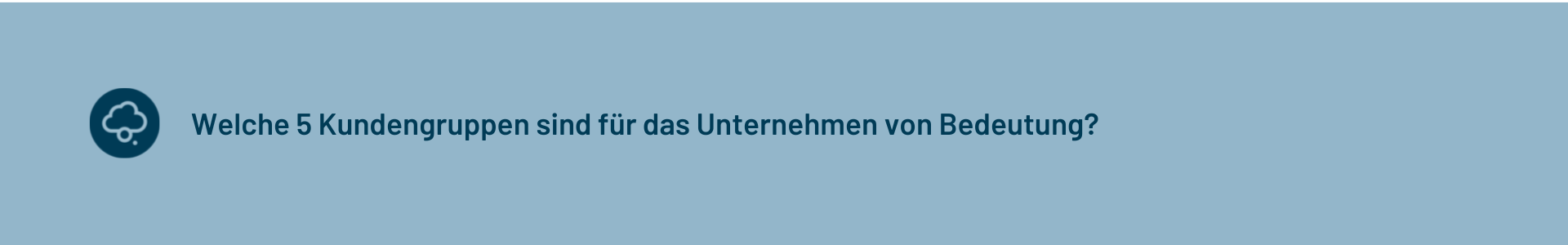 Kundengruppen