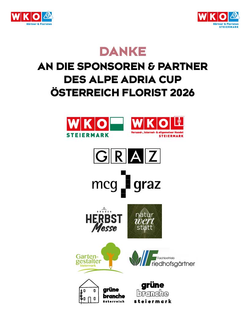 Logos der Sponsoren und Partner des Alpe Adria Cup
