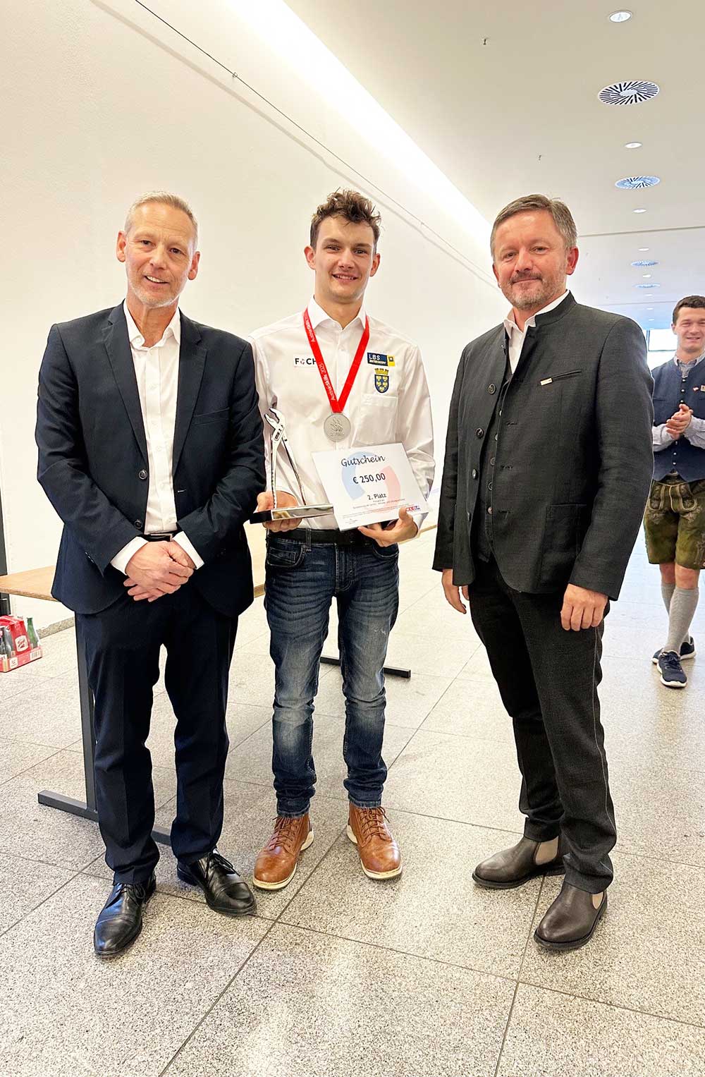 Gerald Kopsa, Michael Gruber und Anton Berger