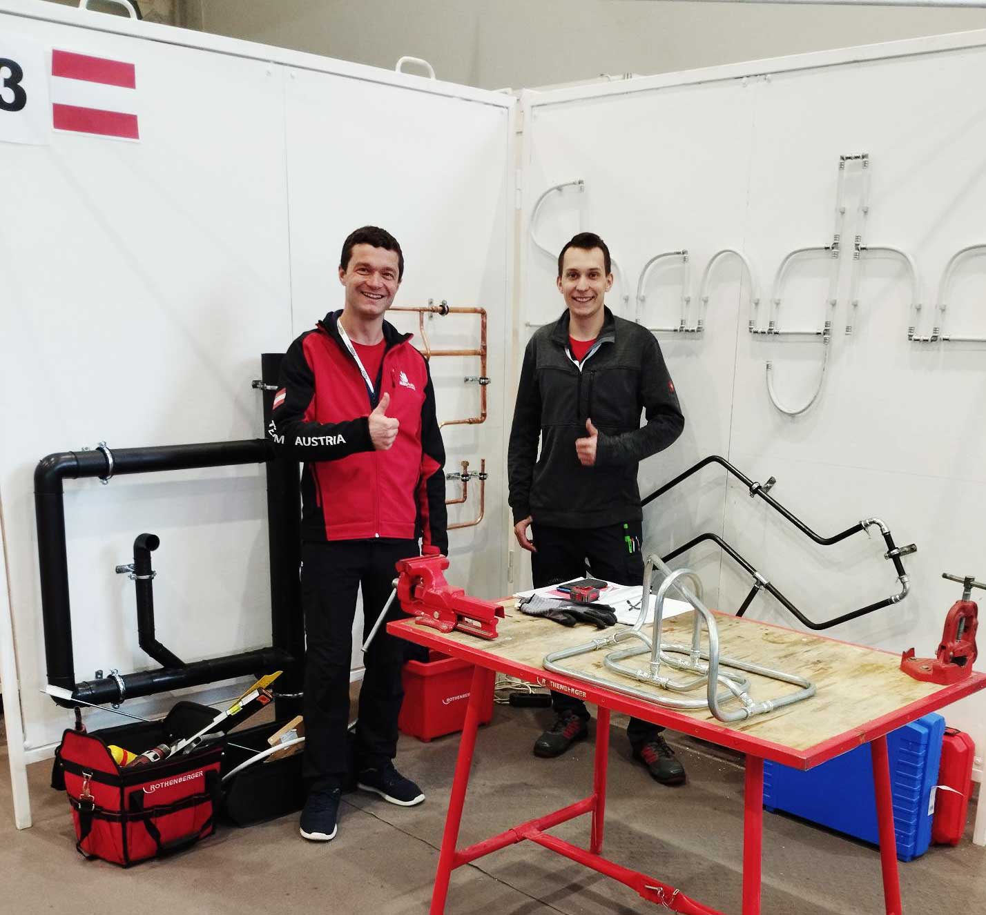 Marcel Riener beim Training f&uuml;r die WorldSkills 2026