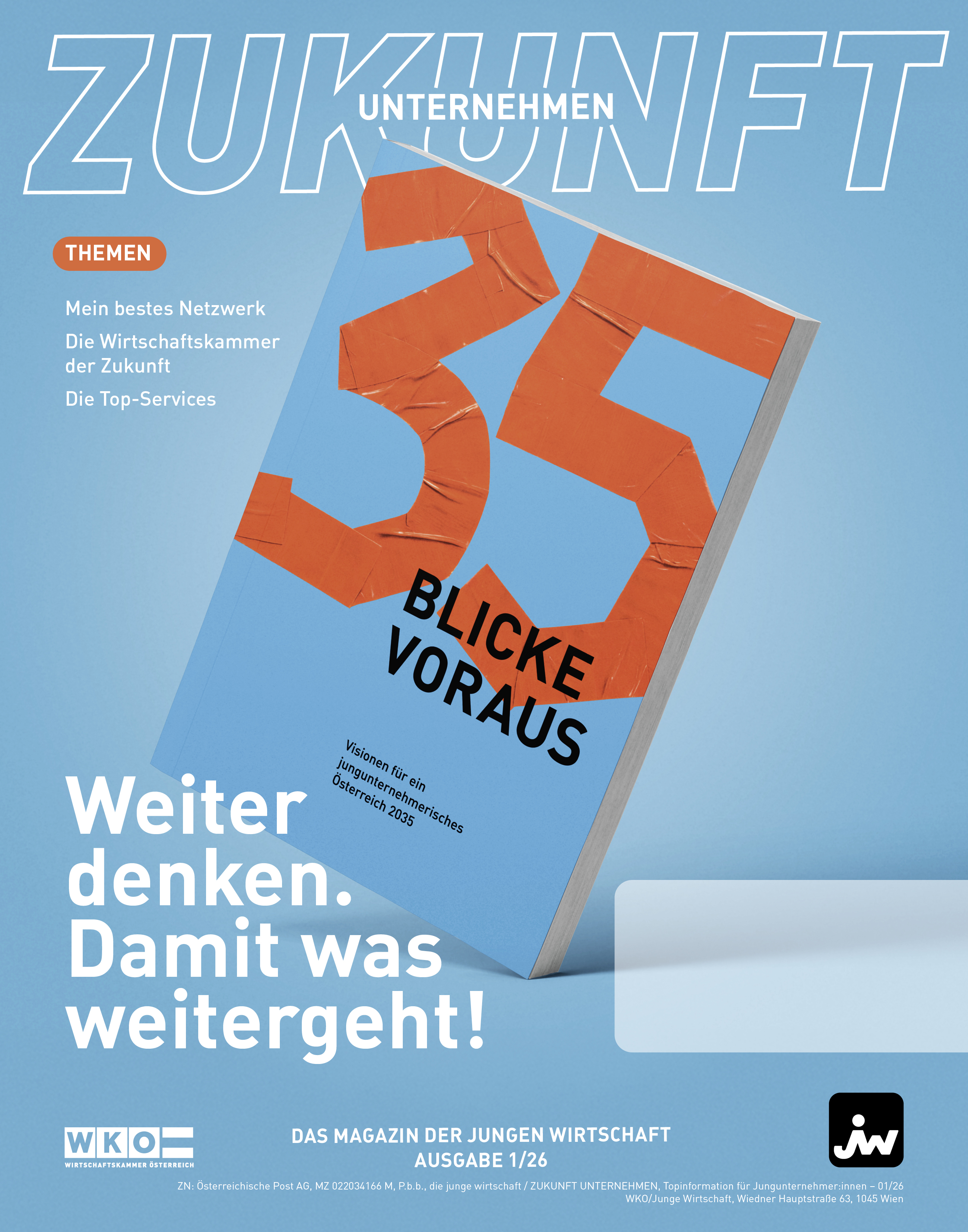 Cover "Zukunft Unternehmen" - Ausgabe 1/2026