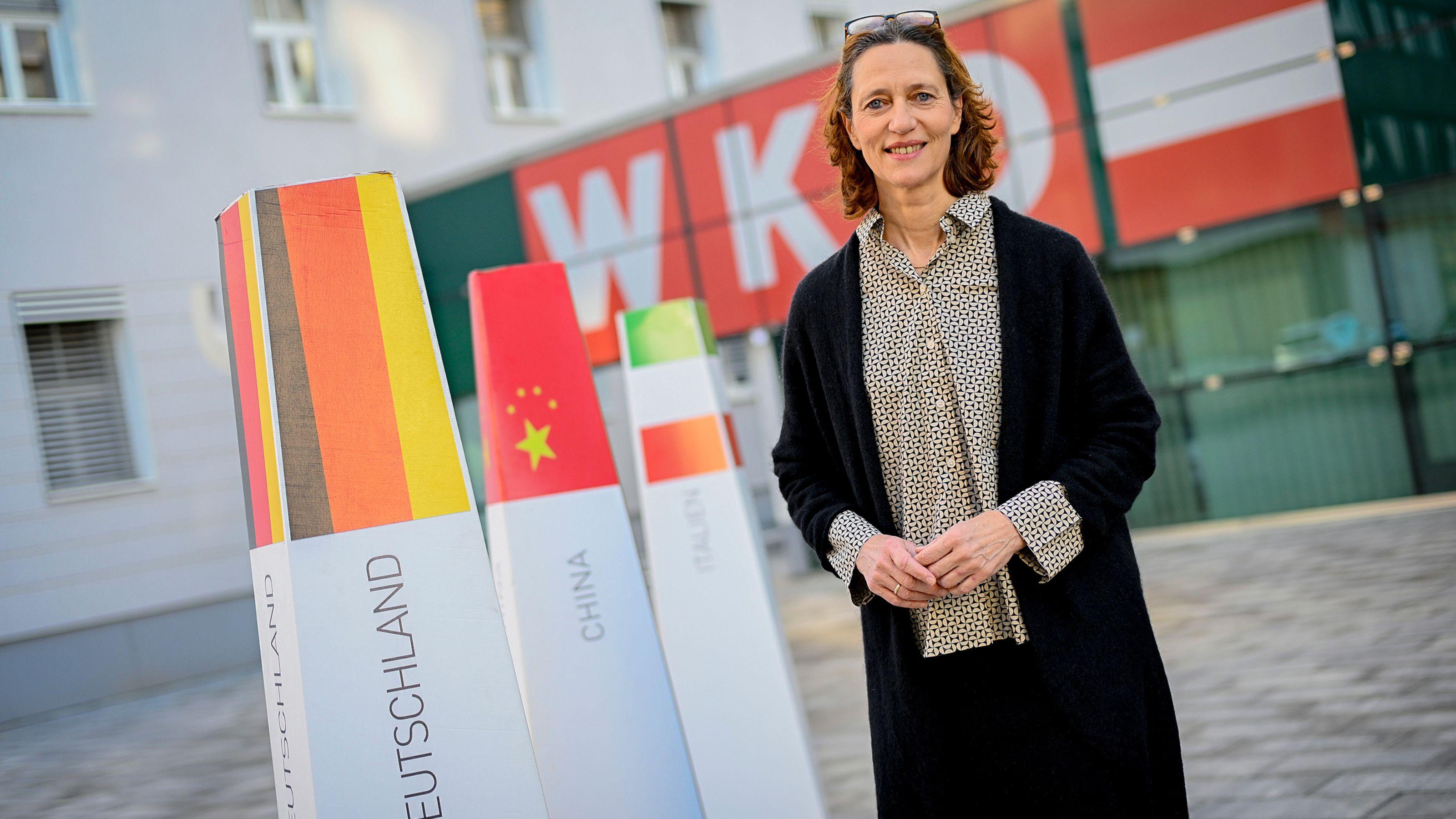 Hemma Kircher-Schneider, Leiterin der Au&szlig;enwirtschaft in der Wirtschaftskammer K&auml;rnten