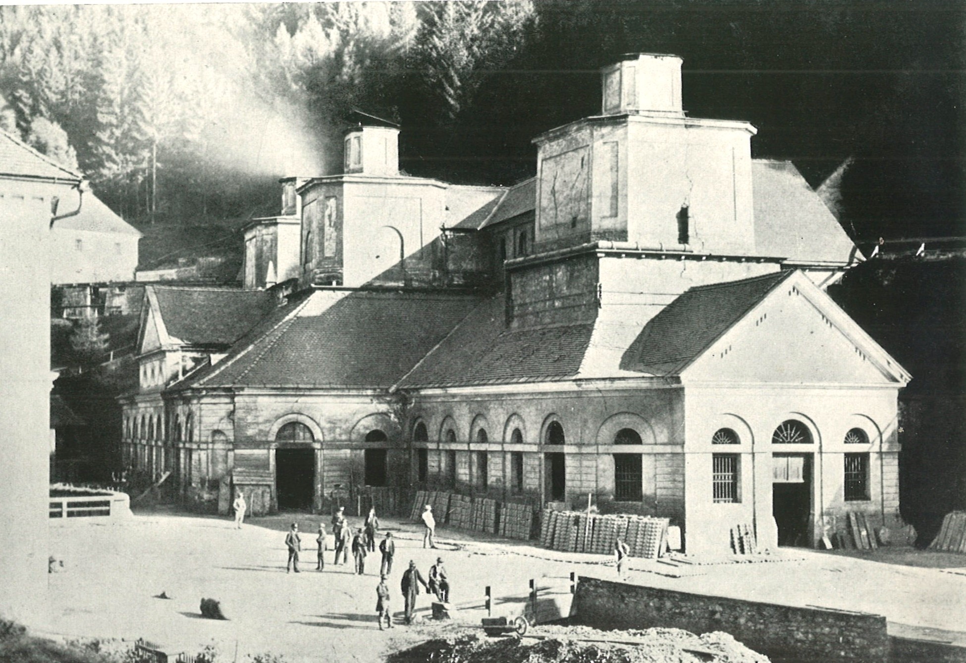 Hoch&ouml;fen zu L&ouml;lling 1867