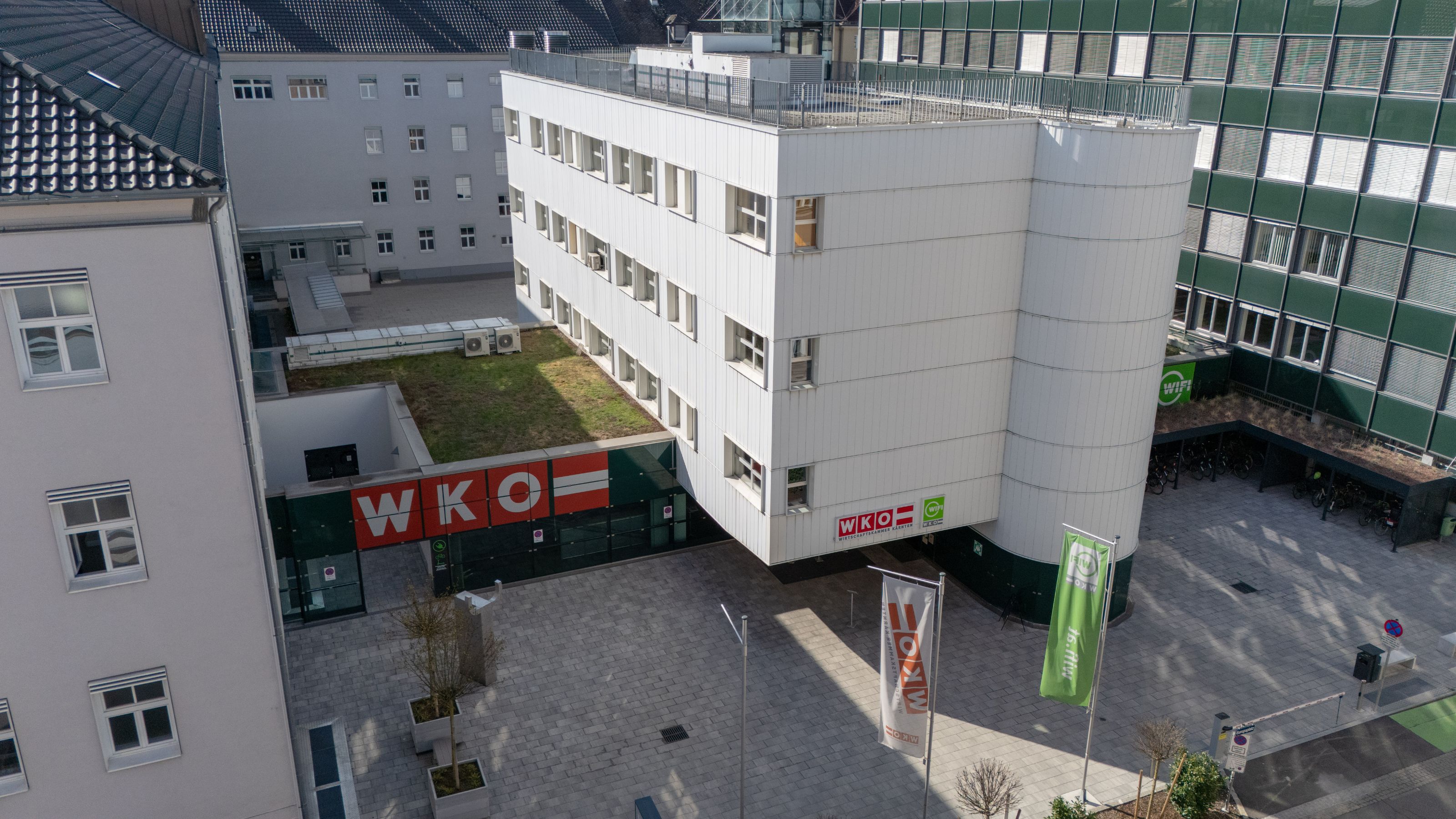 WIFI-Geb&auml;ude heute