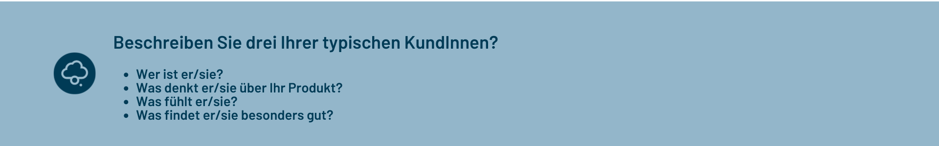 Typische KundInnen