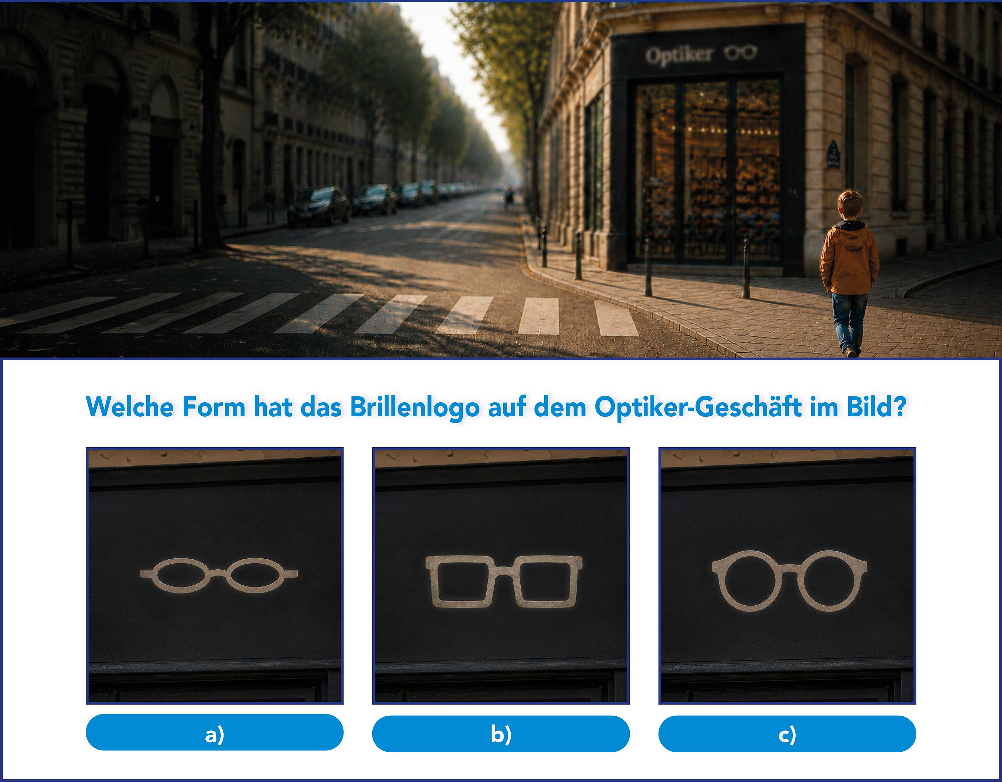 Gewinnspiel Optiker