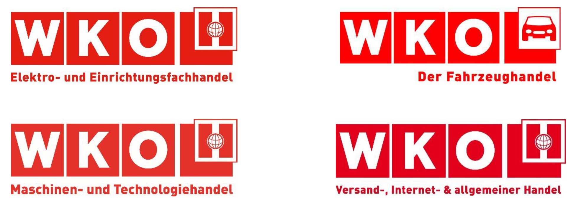 Logos der Bundesgremien Elektro- und Einrichtungsfachhandel, Fahrzeughandel, Maschinen- und Technologiehandel sowie Versand-, Internet- und allgemeinen Handel