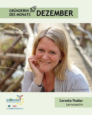 Gr&uuml;nderin des Monats Cornelia Thaller