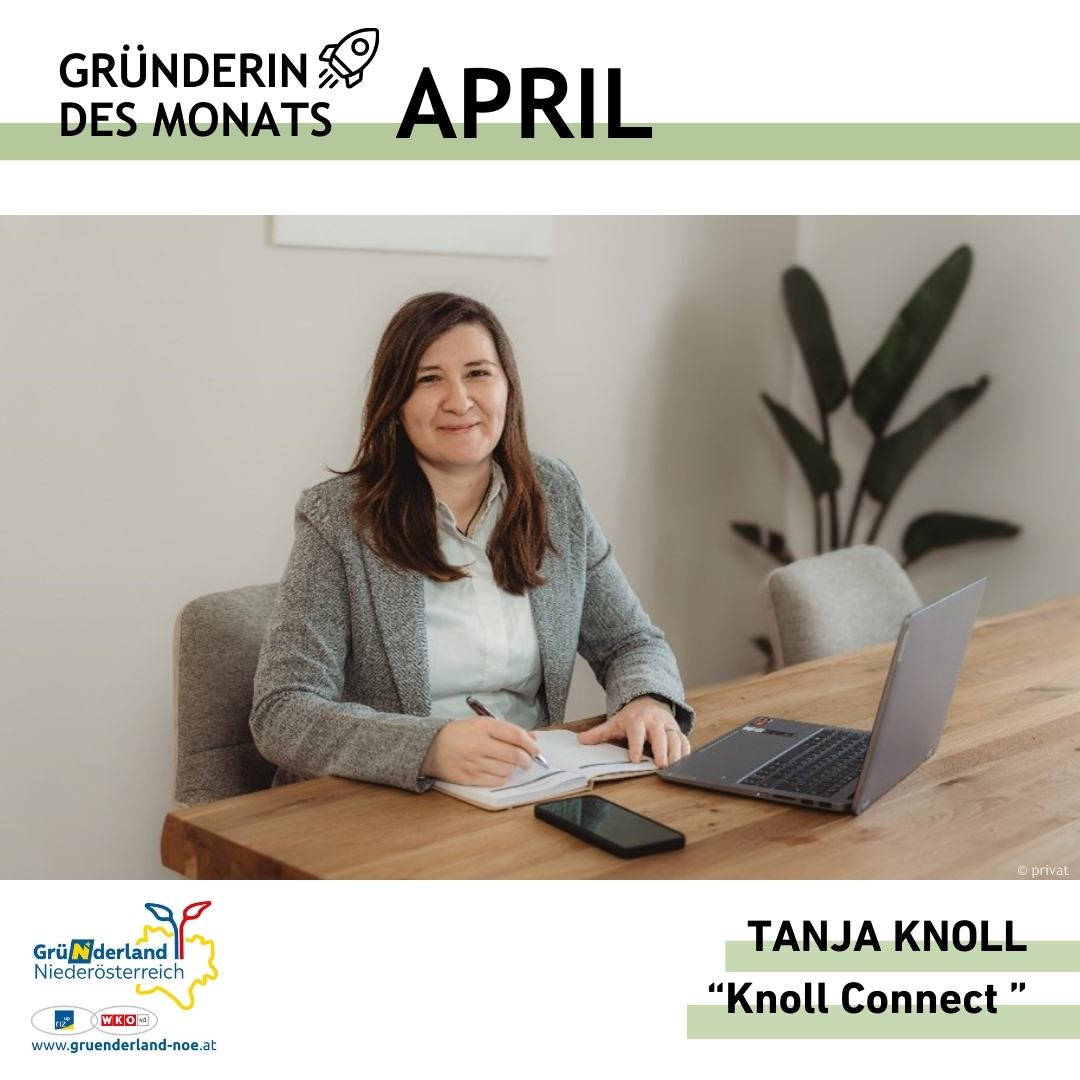 Gr&uuml;nder des Monats Tanja Knoll 