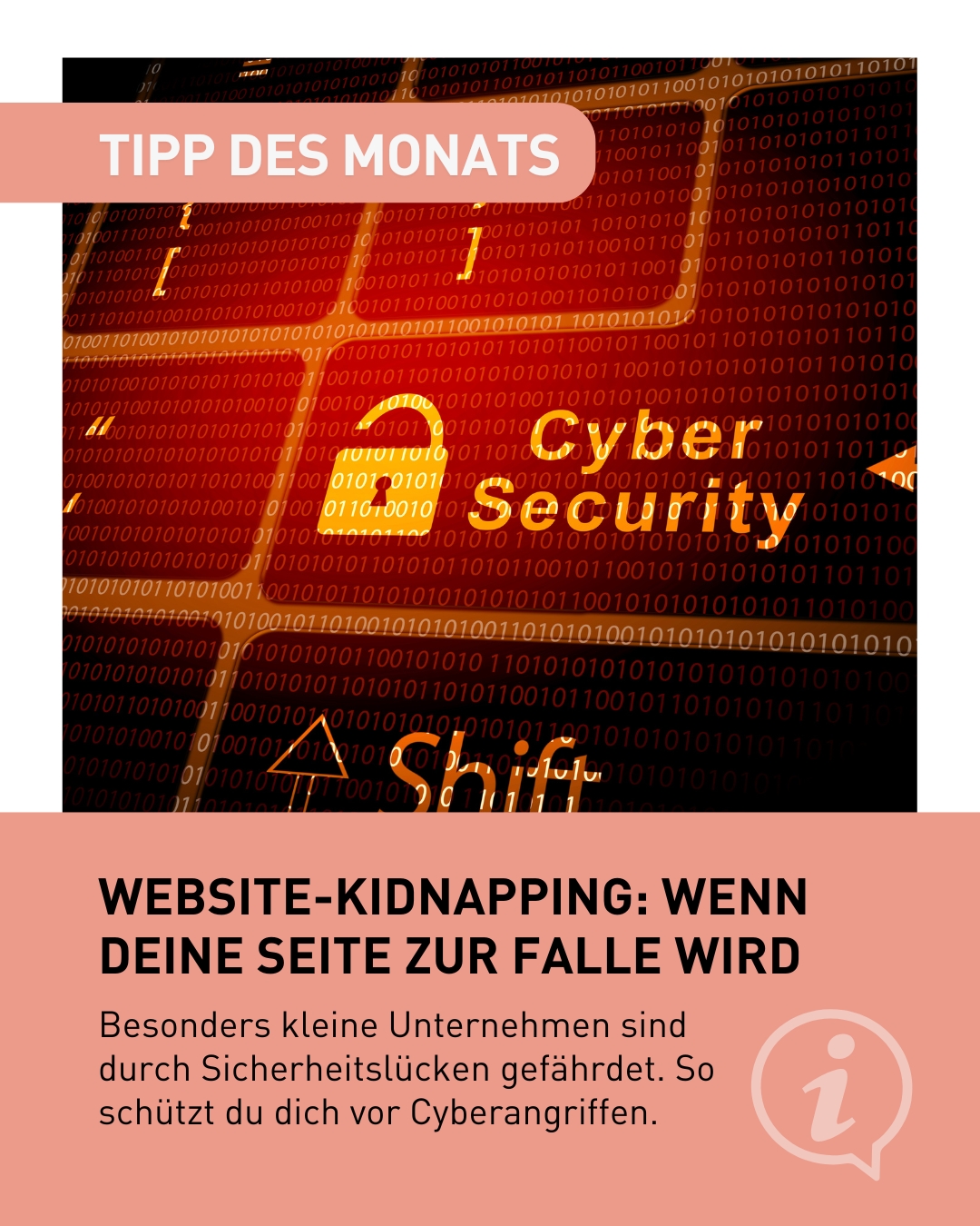 Cybersicurity-Tipp des Monats 