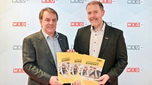 WKN&Ouml;-Pr&auml;sident Wolfgang Ecker und Mag. Stefan Gratzl