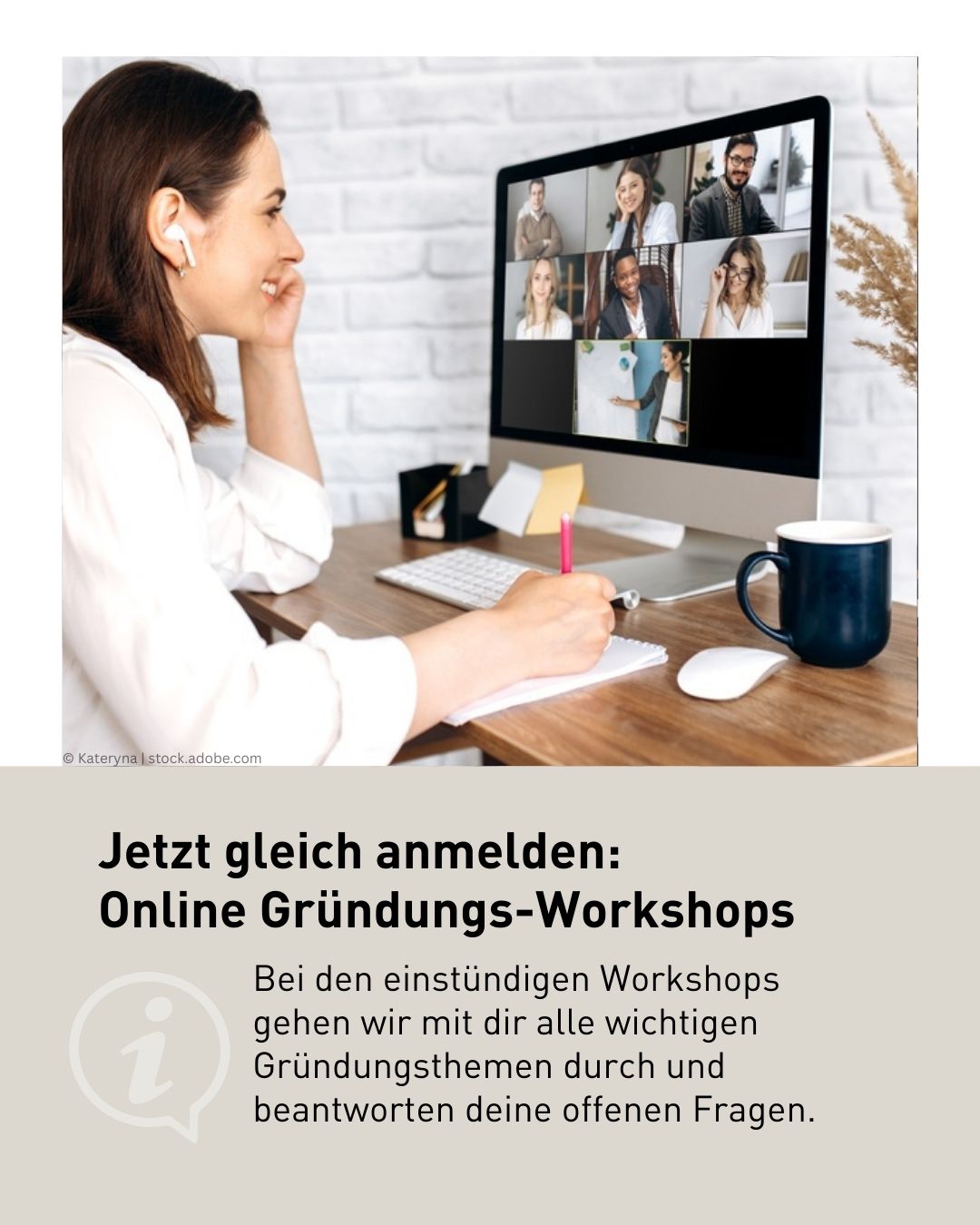 Online-Gründungsworkshop 