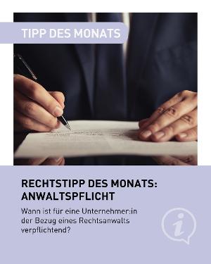 Rechtstipp des Monats 