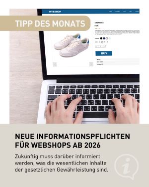 Rechtstipp des Monats