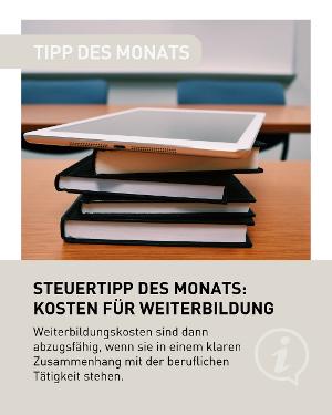 Steuertipp des Monats