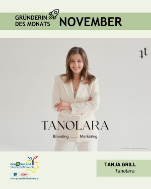 Gründerin des Monats Tanja Grill 