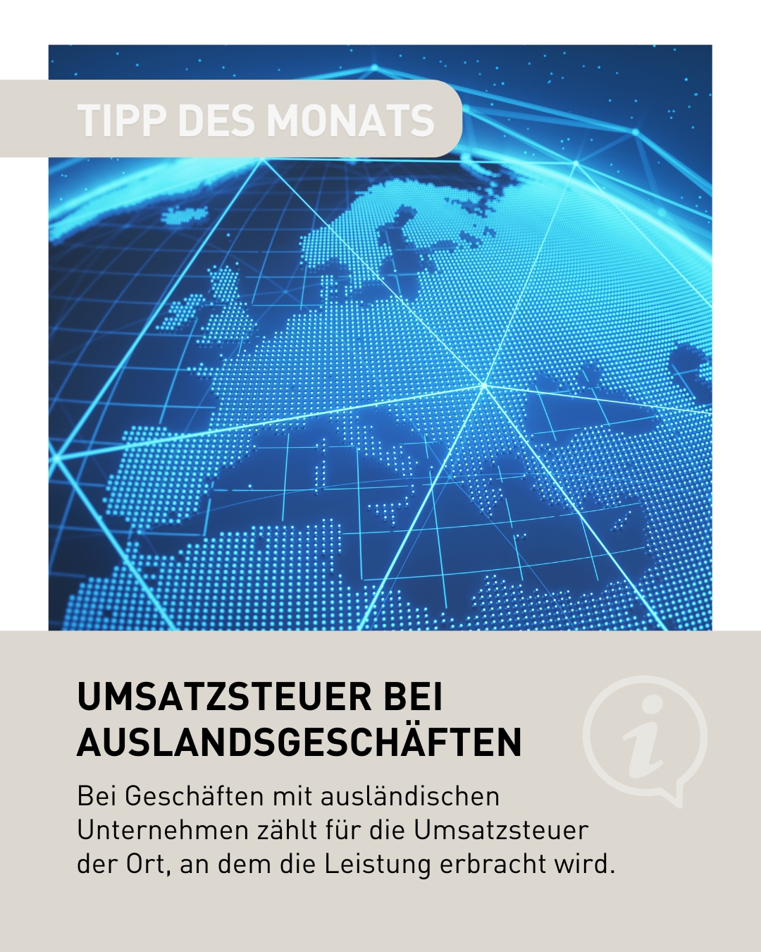 Buchhaltungstipp des Monats