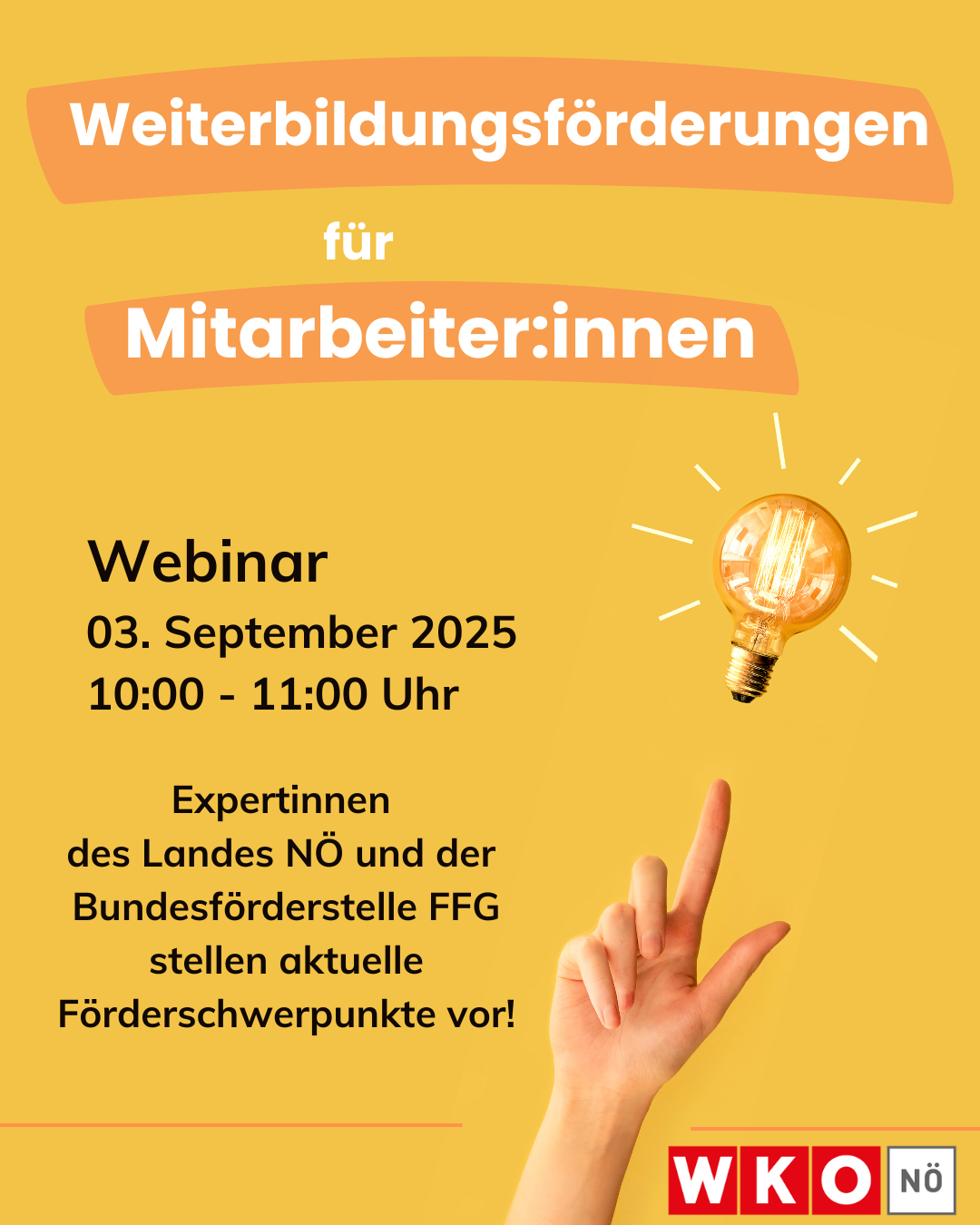 Webinar Weiterbildungsförderung 